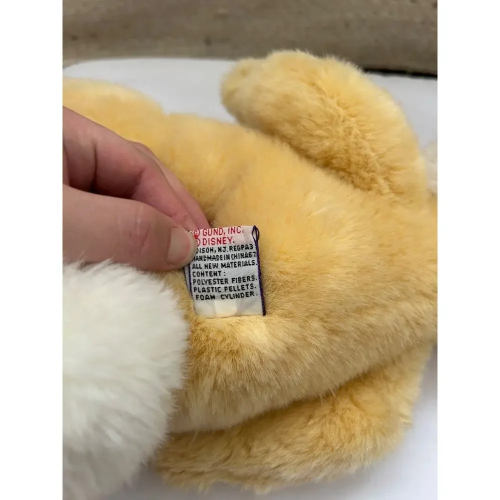 VTG Pooh 100 Acre Collection Rabbit 9” Plush Gund VGUC